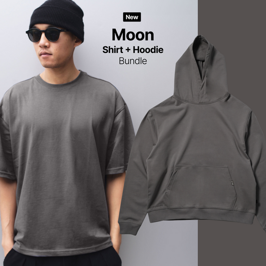 Moon Bundle I Overshirt Shirt + Hoodie