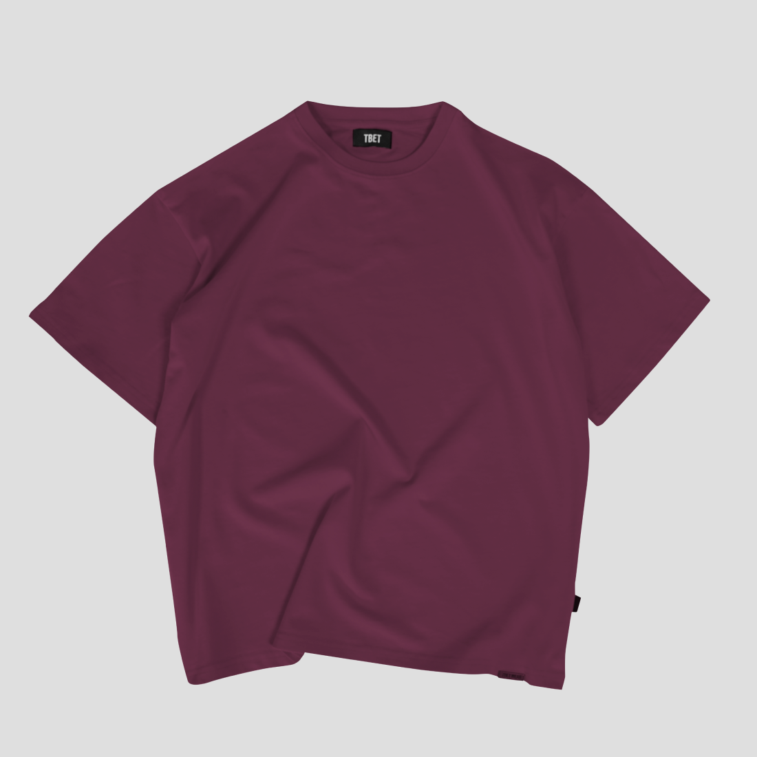 Oversize Blank - Maroon Red