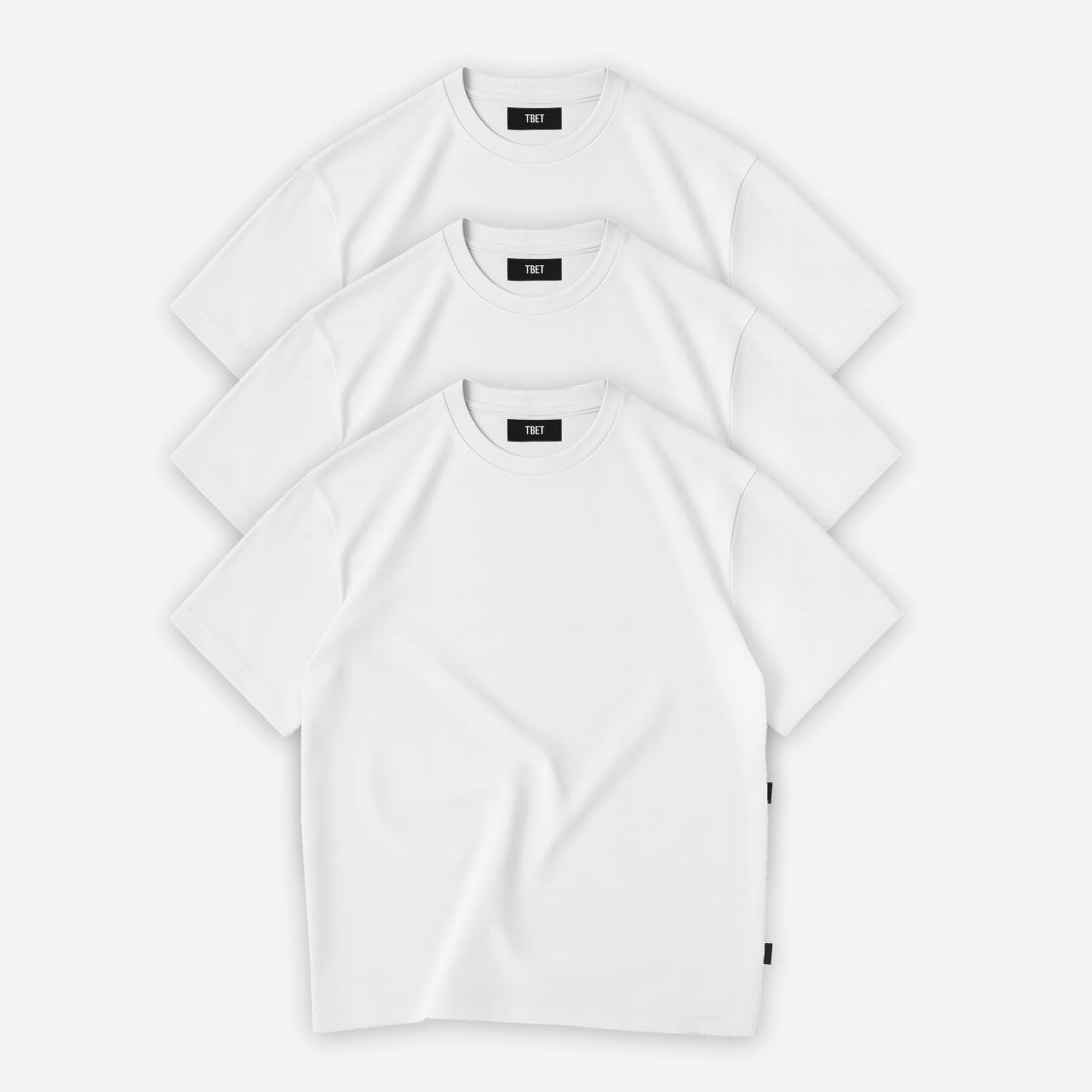 3er Oversize White Bundle